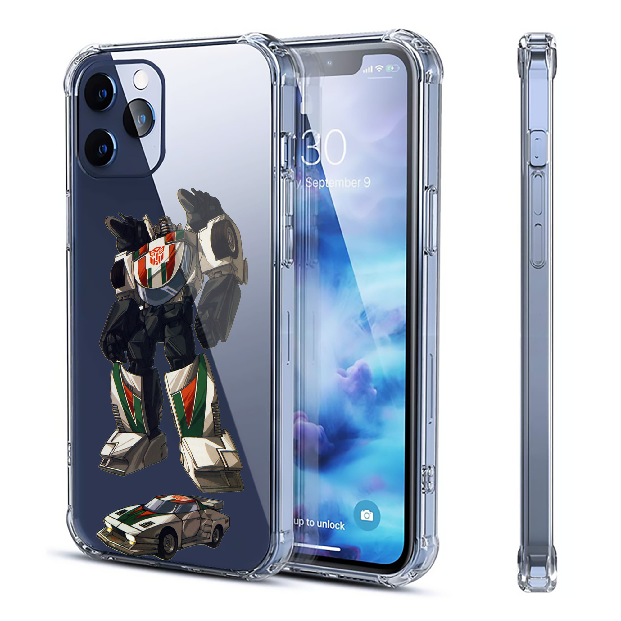 （画像用）  【iPhone 12シリーズ対応】透明スマホケース（クリアソフトケース）